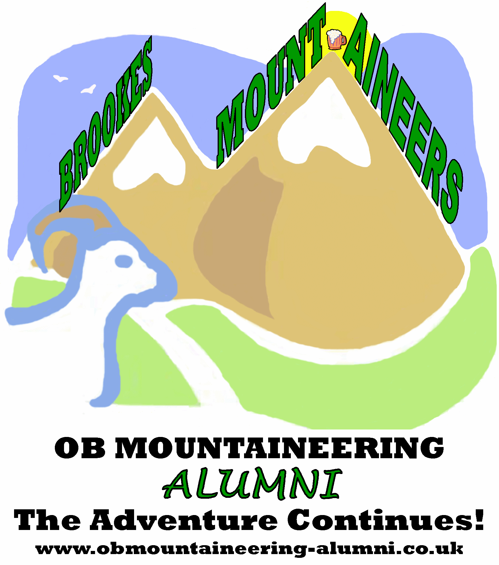 OB Mountaineering Alumni Logo